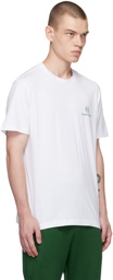 Sergio Tacchini White Serif T-Shirt