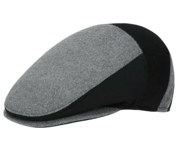 Photo: Borsalino Two-toned Vincenzo Soft Flat Cap
