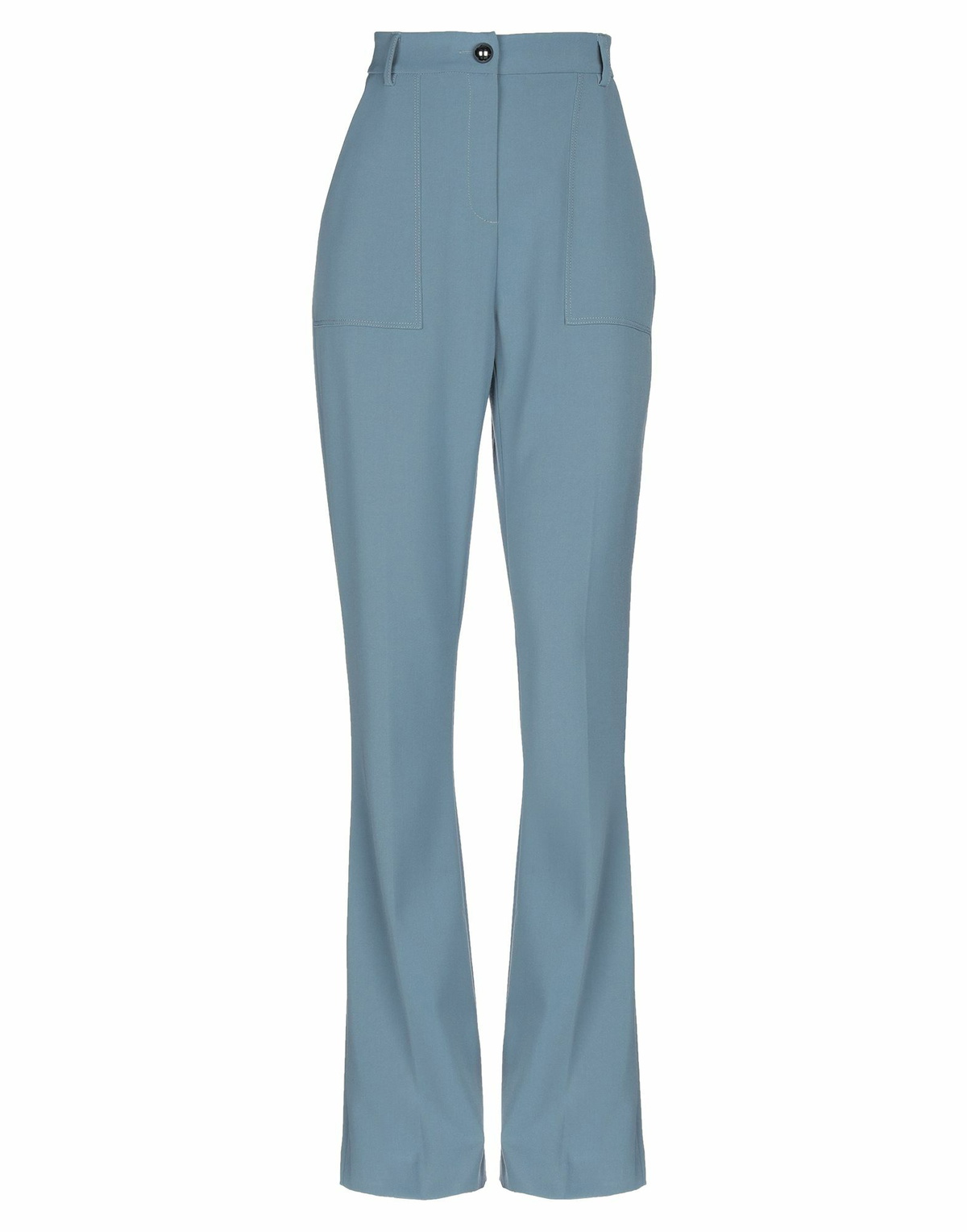 Manila Grace Womens Pants Slate in Blue