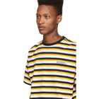 Saturdays NYC Yellow and Black Skeleton T-Shirt