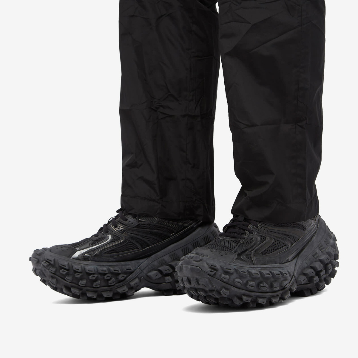 Men's Bouncer Sneaker in Black | Balenciaga US