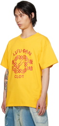 LU'U DAN Yellow CLOT Edition Oversized Concert T-Shirt