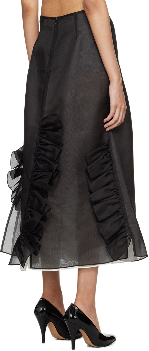 BITE Black Radieux Midi Skirt