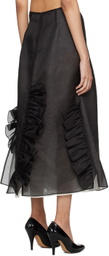 BITE Black Radieux Midi Skirt