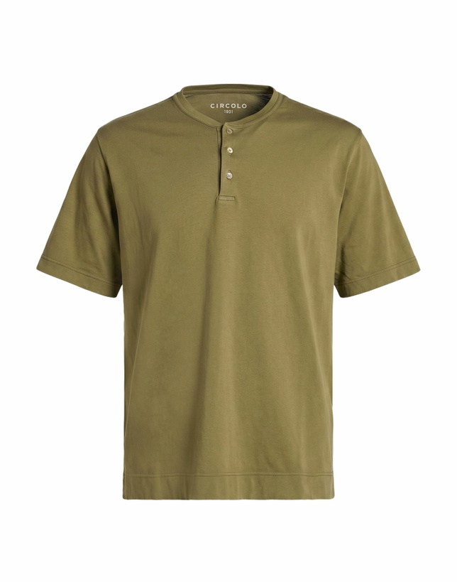 Photo: Circolo 1901 Mens T-shirt Military in Green