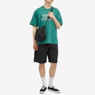 Uniform Bridge Men's Nylon Trail Shorts in Black
