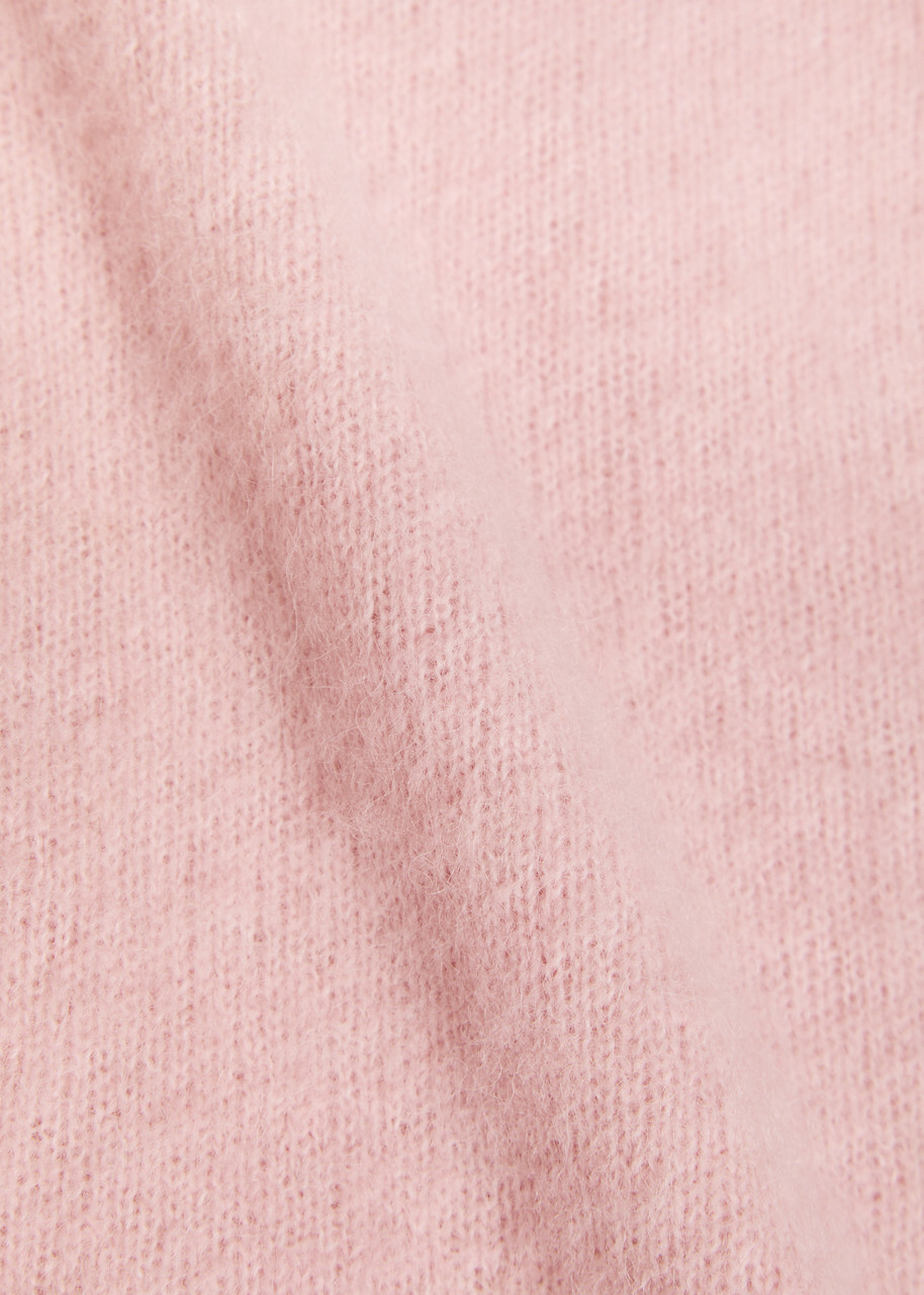 Paige Viviana Roll-neck Knit Jumper Pink