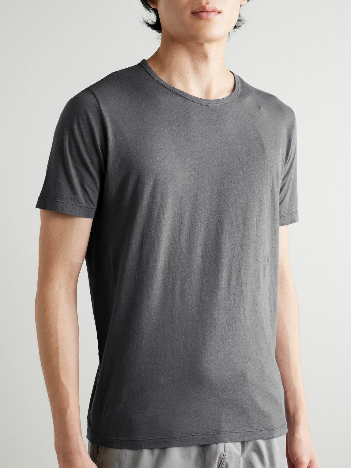 Hartford - Cotton-Jersey T-Shirt - Gray