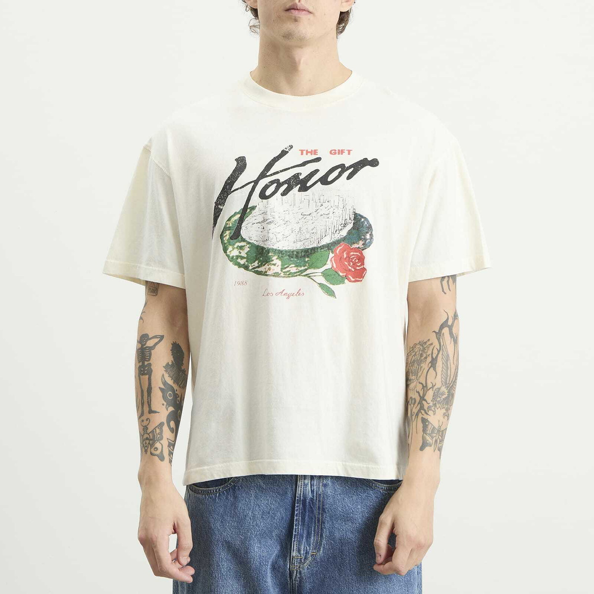 Honor the Gift Men's Concert In The Park T-Shirt in Bone