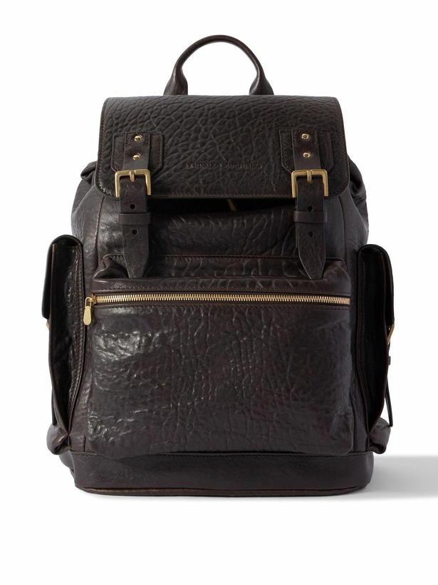 Photo: Brunello Cucinelli - Full-Grain Leather Backpack