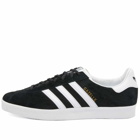 Adidas Men's Gazelle 85 Sneakers in Core Black/White/Gold