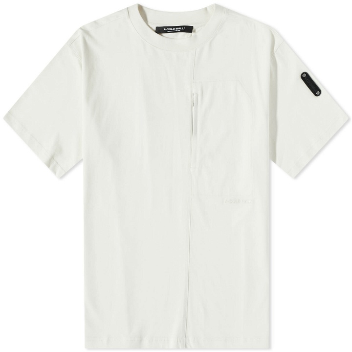 Photo: A-COLD-WALL* Men's Utility T-Shirt in Stone