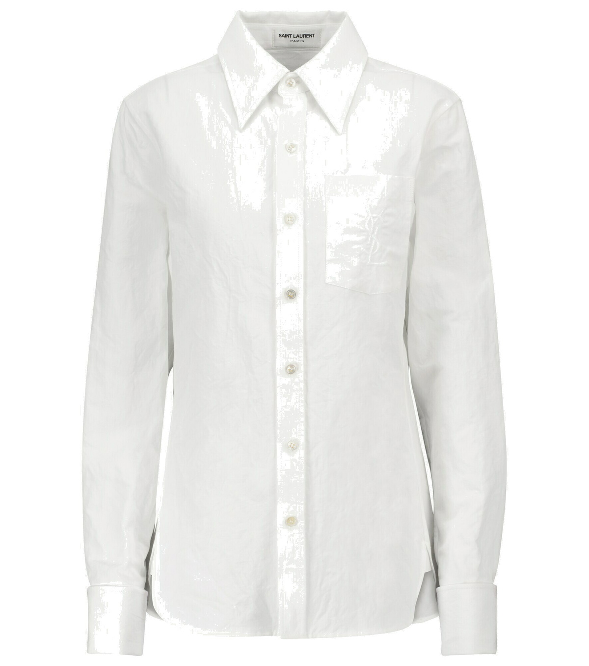 Saint Laurent - Cotton and linen shirt Saint Laurent