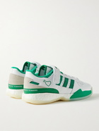 ADIDAS CONSORTIUM - Human Made Forum Leather and Suede Sneakers - White