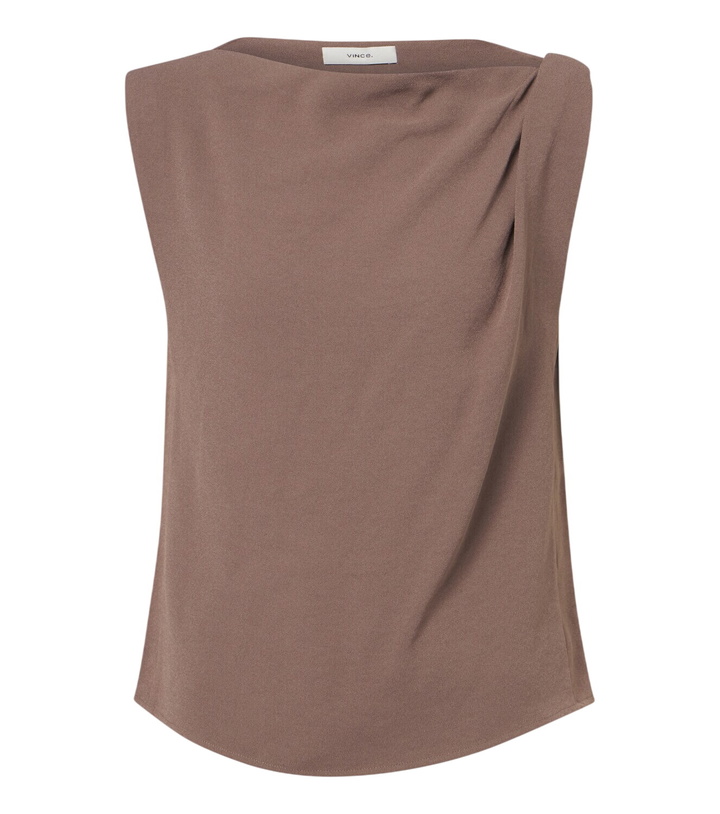 Photo: Vince Draped crêpe top