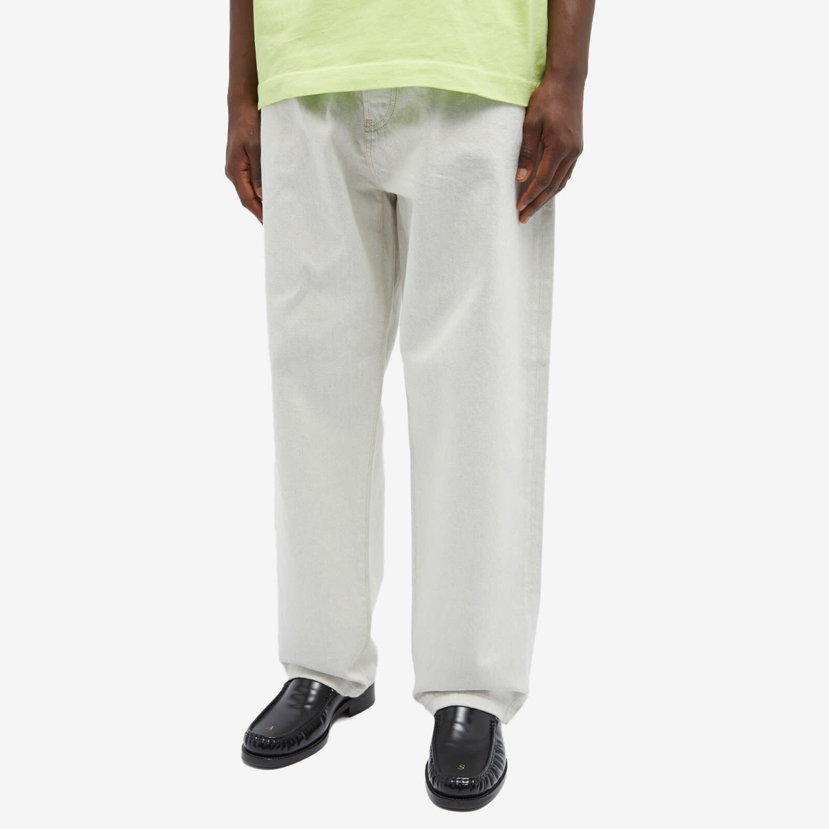 Acne Studios Men's 1991 Toj Loose Jeans in Polar Acne Studios