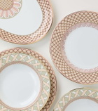 La DoubleJ Set of 2 porcelain soup plates