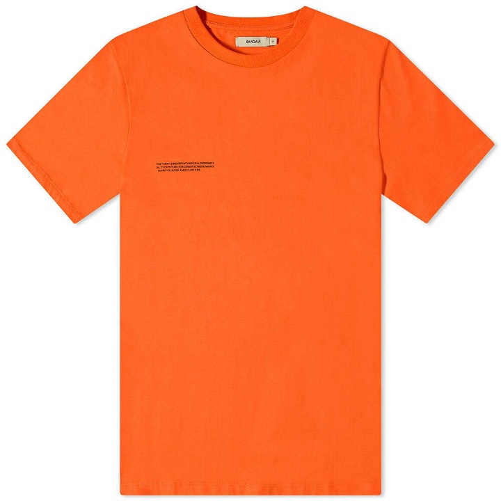Photo: Pangaia Organic Cotton C-Fiber T-Shirt in Persimmon Orange