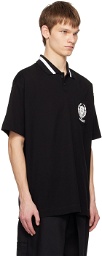 Givenchy Black Crest Polo