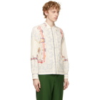 Bode Off-White Sibui Pagoda Shirt