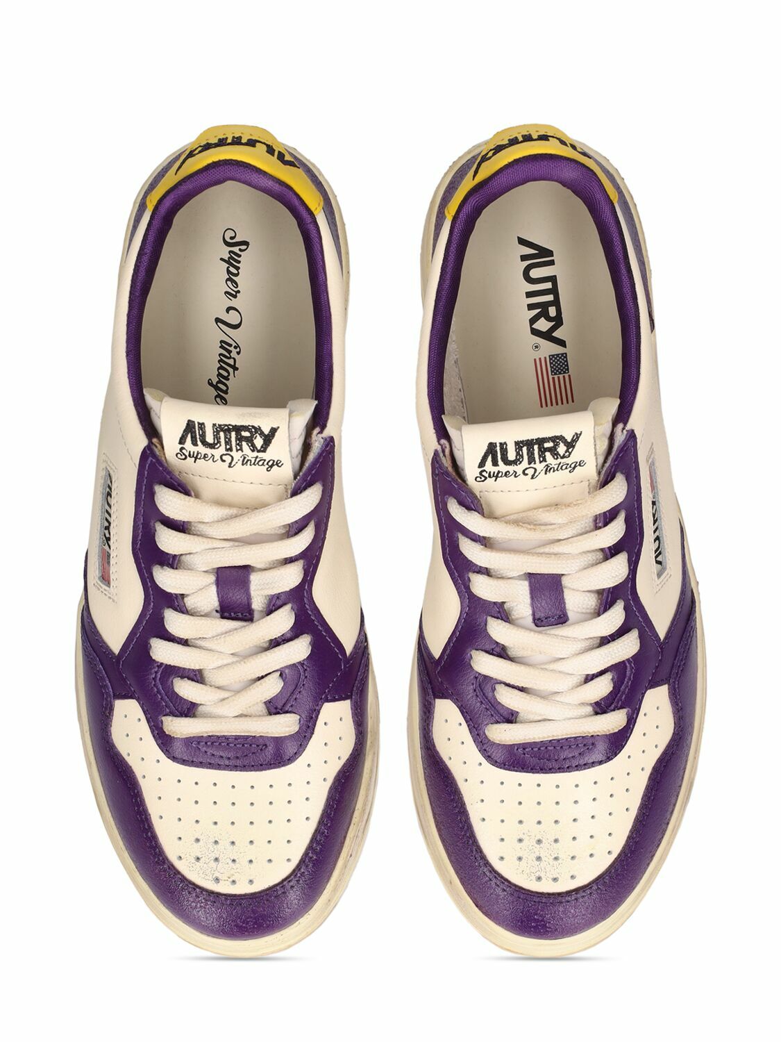 AUTRY - Super Vintage Basket Low Sneakers Autry
