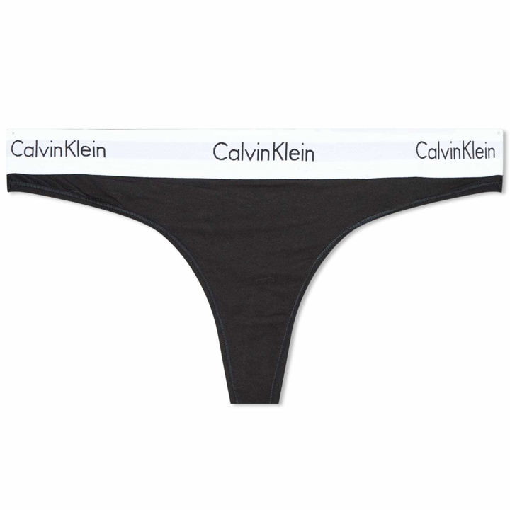 Photo: Calvin Klein Women's Thong in Black