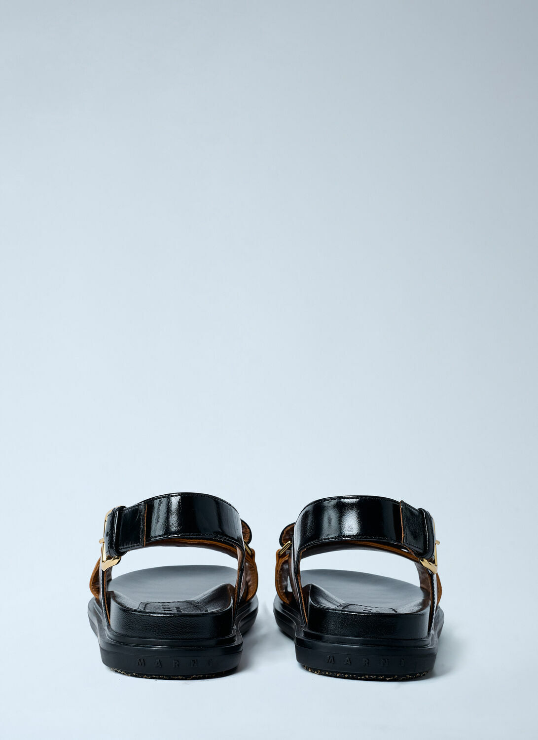 Marni Fussbett Leather Sandals
