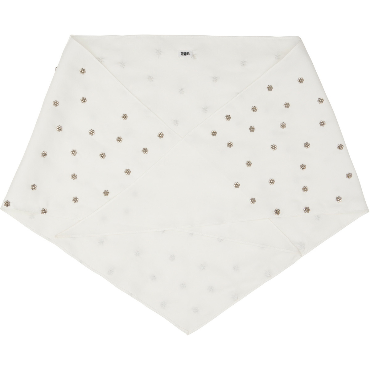 RESCHA SSENSE Exclusive White Dolly Scarf