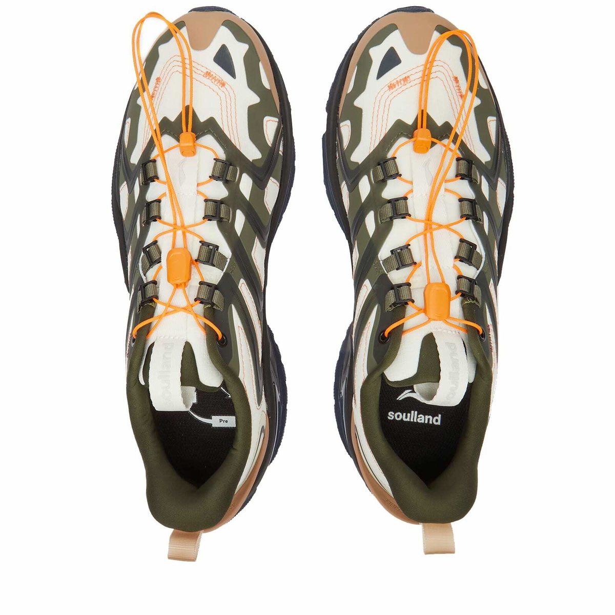 Soulland x Li-Ning X-Claw Ace Sneakers in Green Soulland