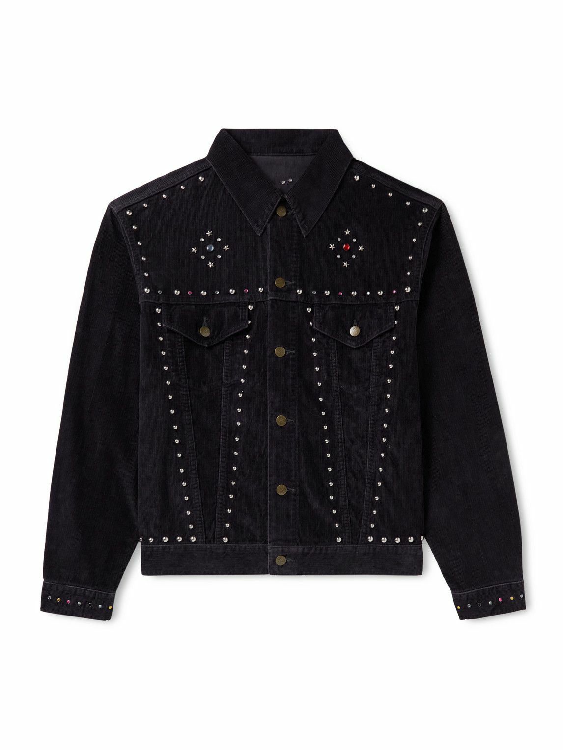 NEEDLES Black B.B. Bomber Jacket Needles