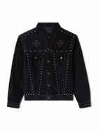 Needles - Studded Cotton-Blend Corduroy Jacket - Black