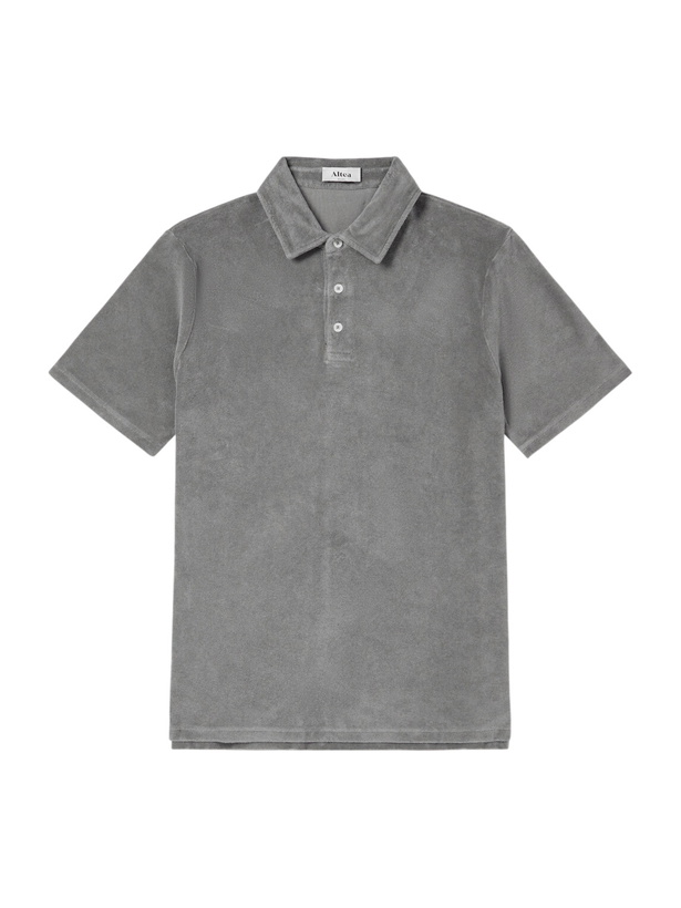Photo: Altea - Smith Cotton Polo Shirt - Gray