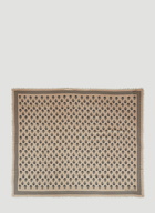 Skull Biker Scarf in Beige