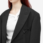 Acne Studios Women's Oversized Blazer in Black