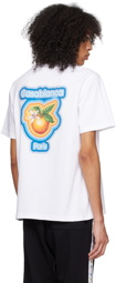 Casablanca White Radiating Orange T-Shirt