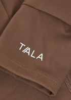 Tala Skinluxe Hooded Stretch-jersey Running Jacket Brown