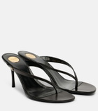 Saint Laurent Sue 75 leather thong sandals