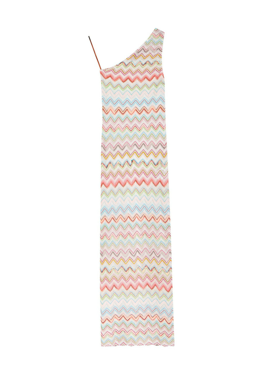 ワンピース MISSONI MULTICOLOR GREEK\" CHEVRON WITH LUREX 14 GG\" Missoni Missoni Multicolor Greek