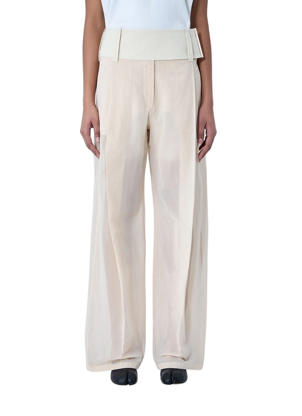 Photo: Sportmax High Waist Wide-Leg Trousers