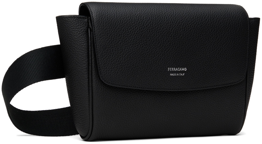 Ferragamo Black Belt Pouch