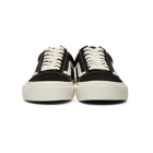 Vans Black and Off-White OG Old Skool LX Sneakers