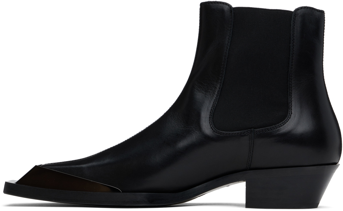 Diesel Black D-Tona Chelsea Boots