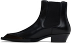 Diesel Black D-Tona Chelsea Boots
