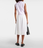 Thom Browne Sleeveless cotton shirt