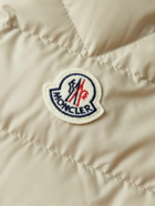 Moncler - Alfit Hooded Quilted Shell Down Jacket - Neutrals