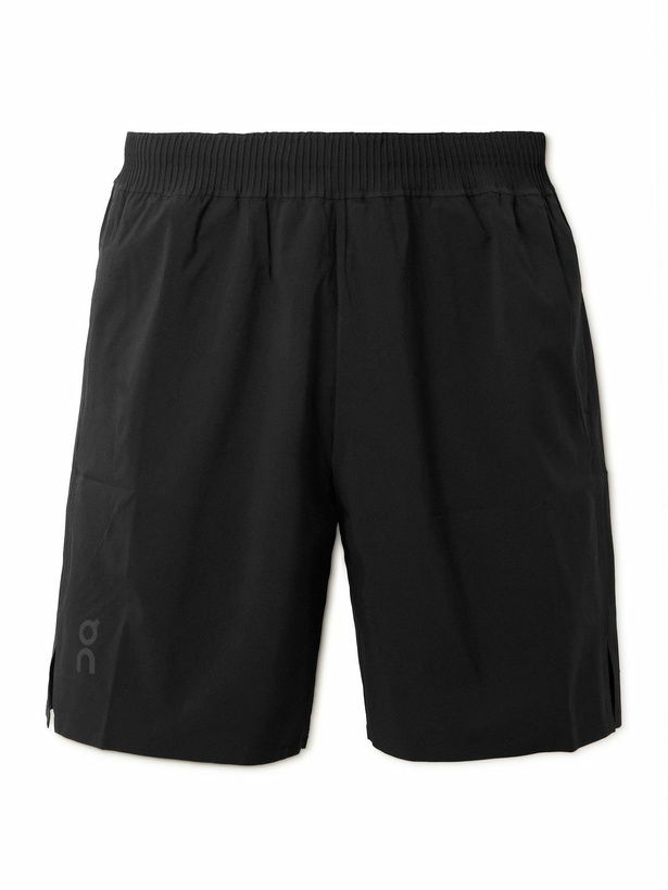 Photo: ON - Focus Straight-Leg Recycled Shell Shorts - Black