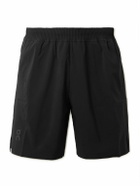 ON - Focus Straight-Leg Recycled Shell Shorts - Black