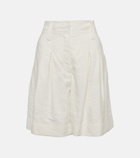 Joseph - Handley silk-blend twill shorts