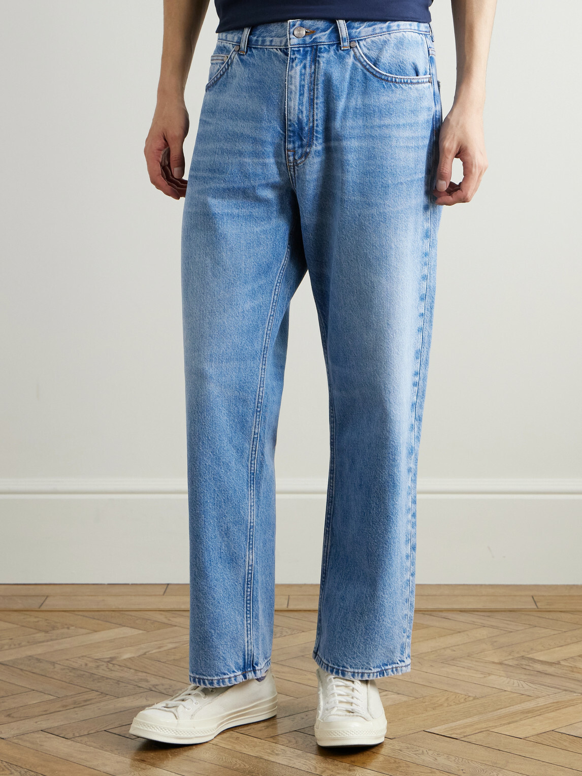NN07 - Otis 1882 Straight-Leg Organic Jeans - Blue