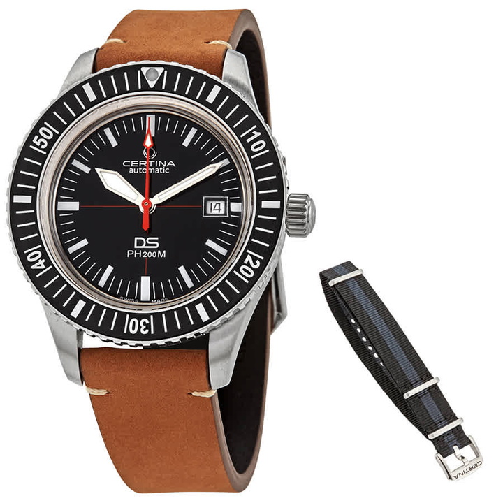 Photo: Certina DS PH200M Automatic Black Dial Mens Watch C036.407.16.050.00